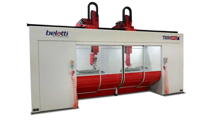 Belotti TRIM 4015 Double Head CNC-Bearbeitungszentrum